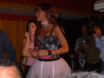 LambeLambe.com - Sabrina no Clube Penapolense em noite de inaugurao