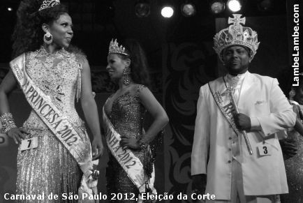 LambeLambe.com - Carnaval de So Paulo 2012, Eleio da Corte