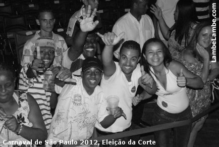 LambeLambe.com - Carnaval de So Paulo 2012, Eleio da Corte