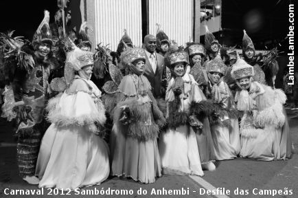 LambeLambe.com - Carnaval 2012 Sambdromo do Anhembi - Desfile das Campes