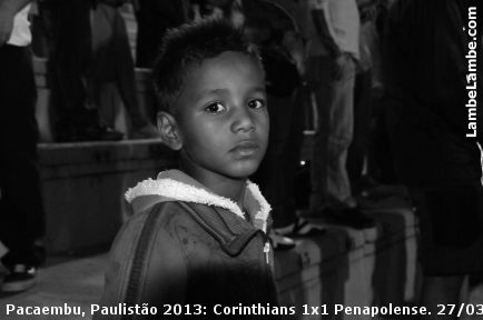 LambeLambe.com - Campeonato Paulista 2013, Corinthians 1x1 Penapolense