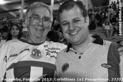 LambeLambe.com - Campeonato Paulista 2013, Corinthians 1x1 Penapolense